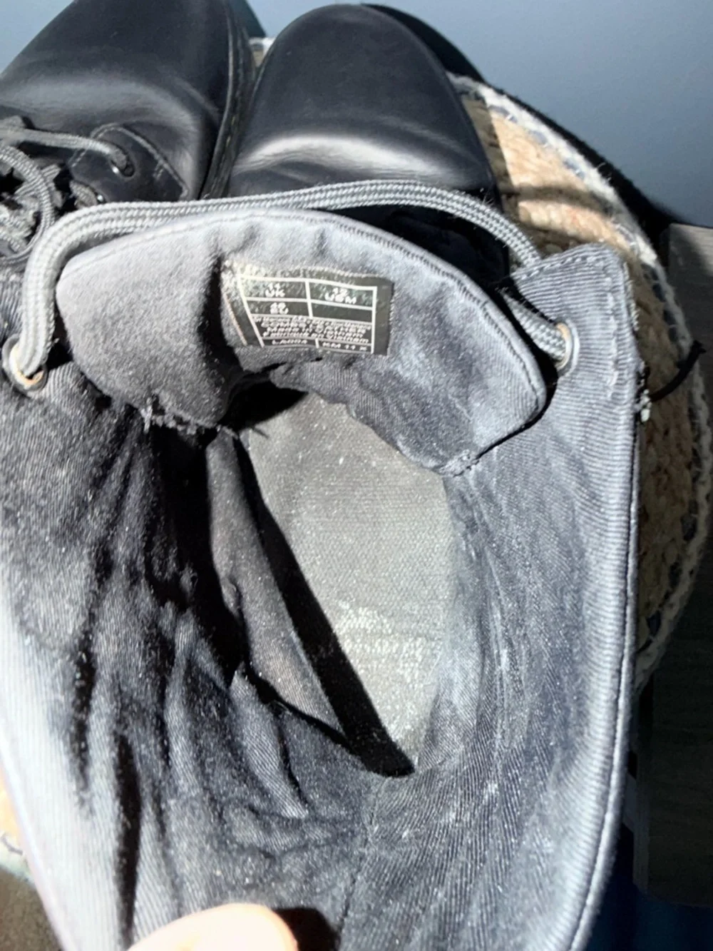 Dr Martens Combs Leather Combat Boots